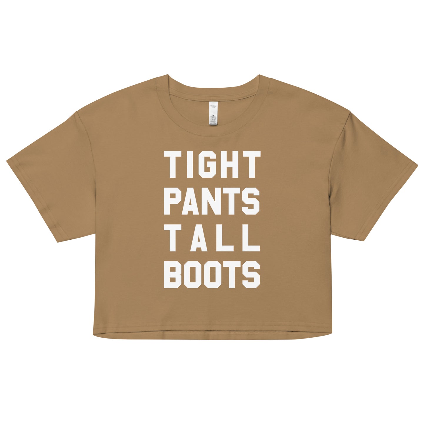 TIGHT PANTS TALL BOOTS UNISEX CROP