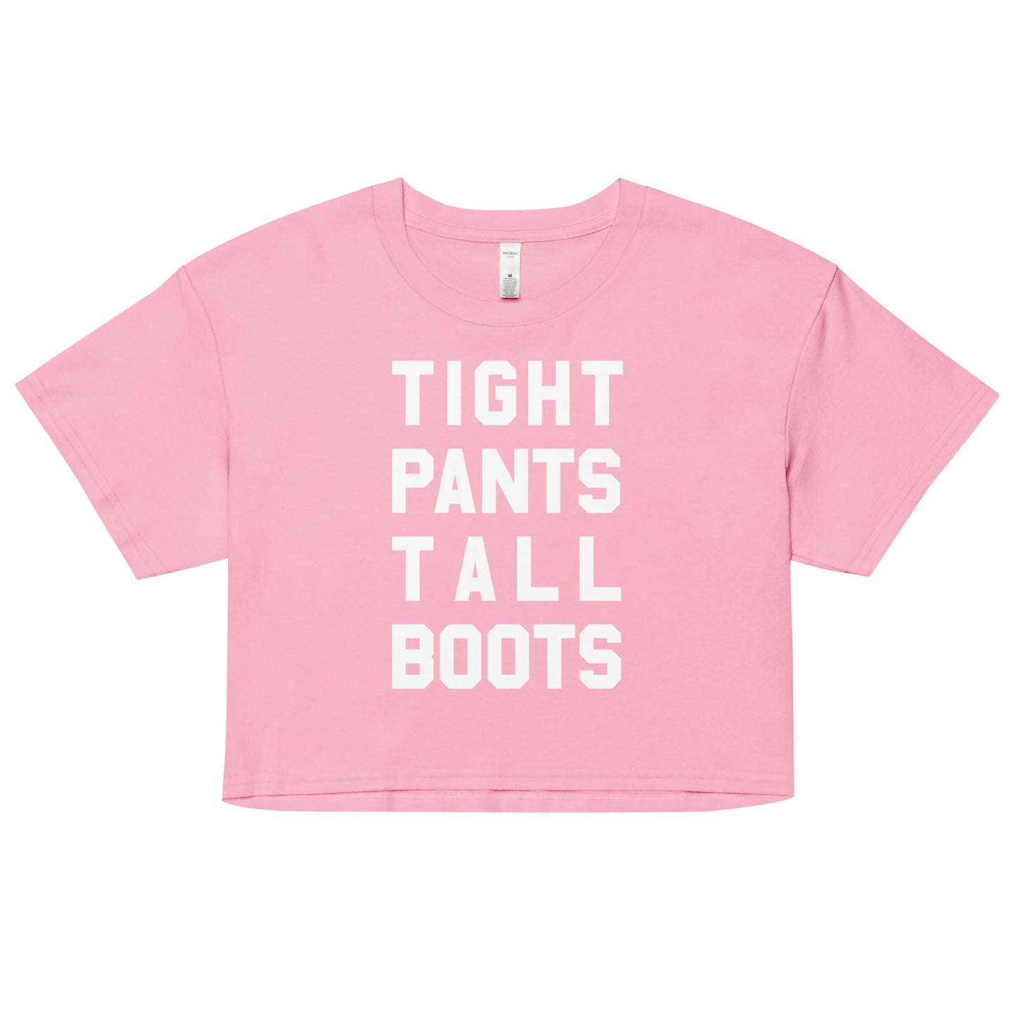 TIGHT PANTS TALL BOOTS UNISEX CROP